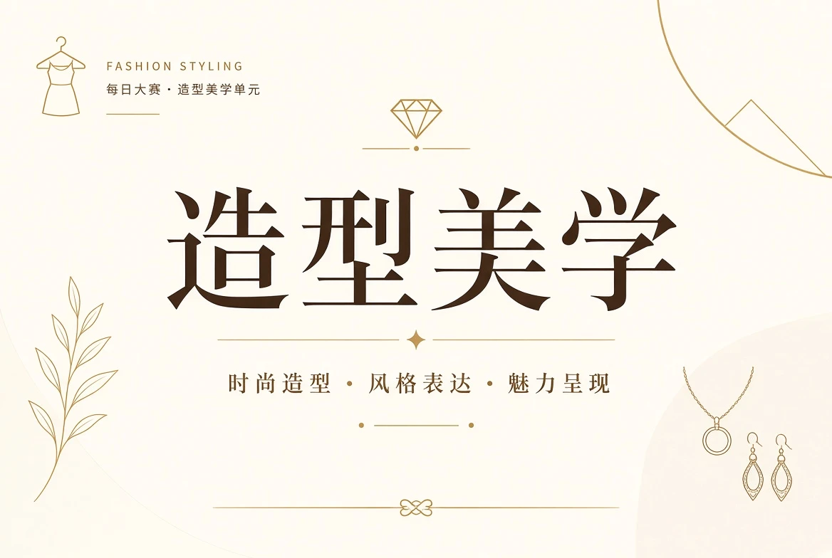 造型美学主题视觉